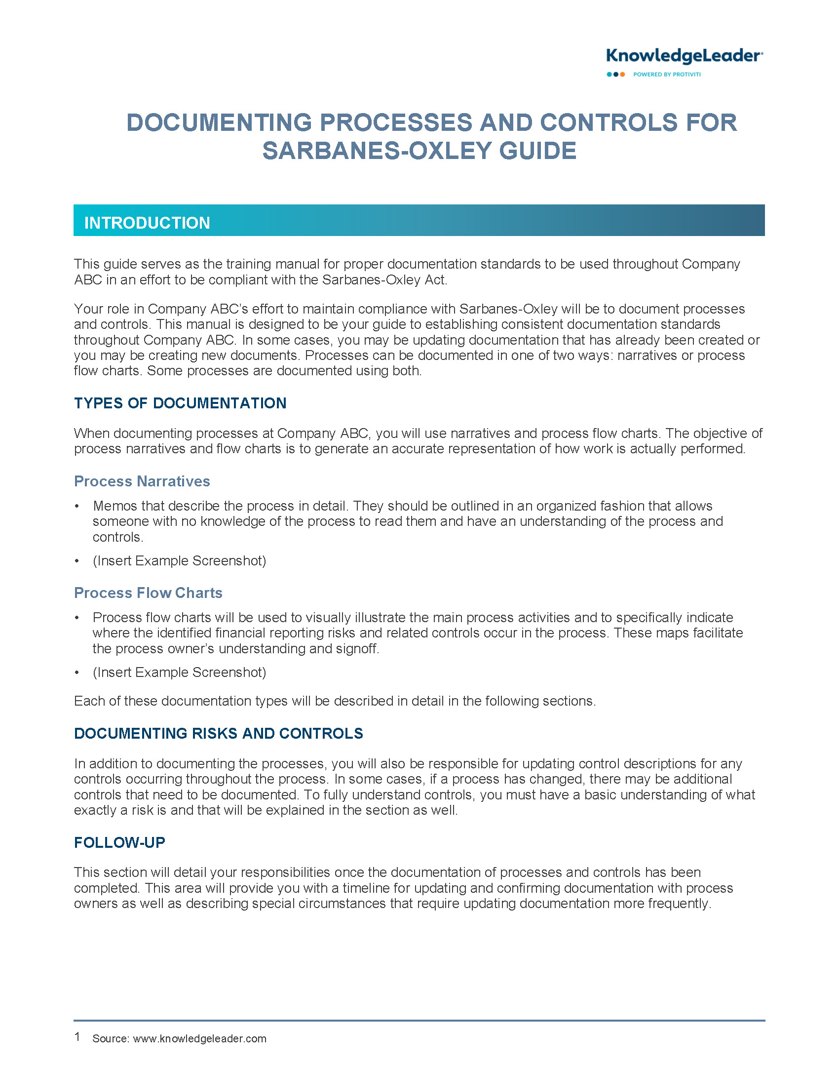 sarbanes oxley act examples